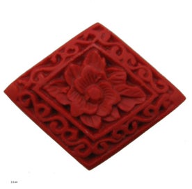 Listing 1 of 1 for Beads - Cineba - 18x9mm Flat Rd 6pcs - Set of 2