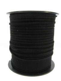 Listing 1 of 1 for Beading Wire / Thread - 1.4x3mm Leather Thread 91m LACK