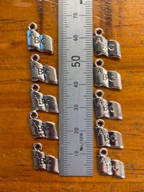 Listing 1 of 1 for *DESTASH* ABC BOOK CHARMS