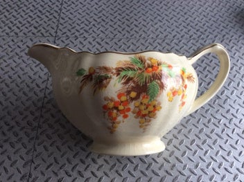 Listing 1 of 10 for Sauce Jug - J & G Meakin England Sunshine Ware 1940's
