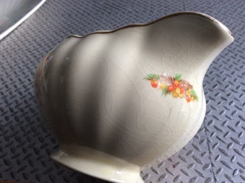 Listing 10 of 10 for Sauce Jug - J & G Meakin England Sunshine Ware 1940's