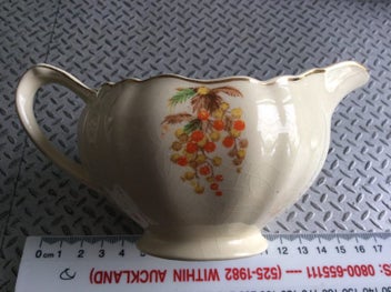 Listing 6 of 10 for Sauce Jug - J & G Meakin England Sunshine Ware 1940's