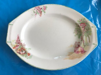 Listing 1 of 10 for J & G Meakin England - Sandwich Plate - Vintage 1940/50's Sol Pattern