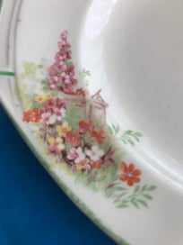 Listing 3 of 10 for J & G Meakin England - Sandwich Plate - Vintage 1940/50's Sol Pattern