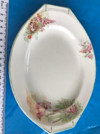 Listing 10 of 10 for J & G Meakin England - Sandwich Plate - Vintage 1940/50's Sol Pattern