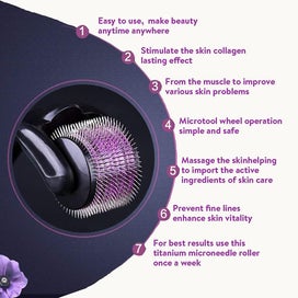 Listing 5 of 5 for 3pcs Derma Roller Micro Needles Set, Titanium Micro Needling Roller, Derma Rolle