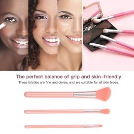 Listing 3 of 5 for Adorable Eyeshadow Brush Dual End Travel Eyeshadow Brush Set Eyeliner Brush For