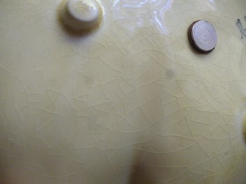 Listing 5 of 5 for Leaf shaped plate with handle.