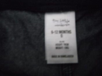 Listing 3 of 4 for tiny little wonders little girls bloomer denim shorts size 0 6-12m