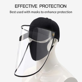 Listing 6 of 14 for 2X Outdoor Protection Hat Anti-Fog Pollution Dust Saliva Protective Cap Full ...