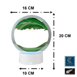 Listing 4 of 20 for NEW new Sandscapes Painting Picture Glass Frame Home Art Decor *Clearance*