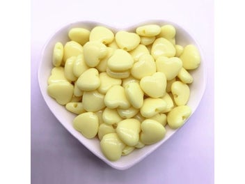 Listing 4 of 10 for 30pcs/lot 12mm 14mm Colourful Heart Shape Acrylic Loose Spacer Beads For