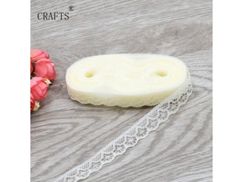 Listing 5 of 10 for 10 Yards 1.35 Cm Wide Lace Ribbon For DIY Accessories