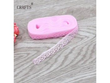 Listing 7 of 10 for 10 Yards 1.35 Cm Wide Lace Ribbon For DIY Accessories