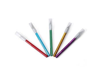 Listing 4 of 10 for 1PC Multi-color Metal Handle Non-Slip Knife With 6Pcs Blade Scalpel Engraving