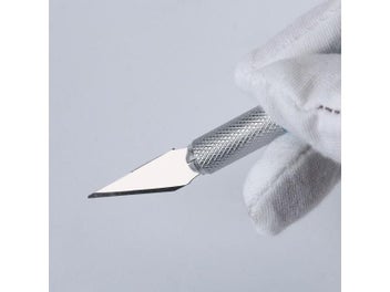Listing 8 of 10 for 1PC Multi-color Metal Handle Non-Slip Knife With 6Pcs Blade Scalpel Engraving