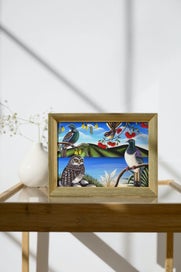 Listing 4 of 4 for 5x7” ART PRINT ~ NZ Birds