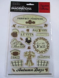 Listing 1 of 1 for CREATIVE IMAGINATION - AUTUMN & FALL STICKERS