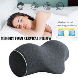 Listing 3 of 9 for Memory Foam Cervical Pillow Spine Back Bow Maintenance Sleep Traction Pillow