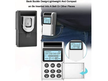 Listing 4 of 11 for Rechargeable TENS Machine with Pads NZ Clearance