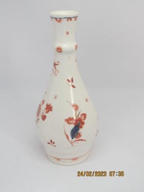 Listing 3 of 8 for H.M.E. Mertens, Imari Vase, Hand-painted, c:1971-73, Netherlands, 210 mm, EX