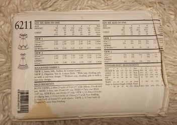 Listing 2 of 2 for NEW LOOK 6211 - SIX SIZES IN ONE - SIZE - 20 - 28