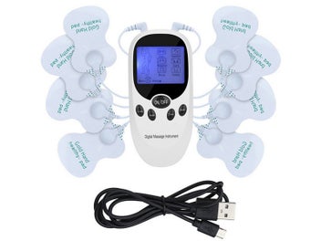 Listing 2 of 8 for Electric Back Massager Tens Machine Unit Pain Therapy Pulse Muscle Stimulator