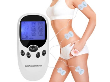 Listing 4 of 8 for Electric Back Massager Tens Machine Unit Pain Therapy Pulse Muscle Stimulator