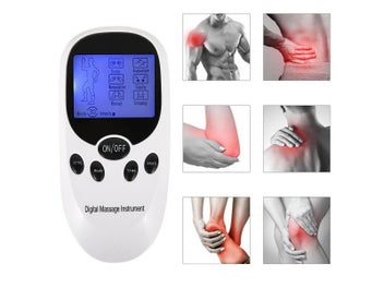Listing 5 of 8 for Electric Back Massager Tens Machine Unit Pain Therapy Pulse Muscle Stimulator