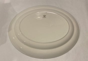 Listing 2 of 4 for SALE! Large Alfred Meakin Bleu de Roi Serving Platter - lovely