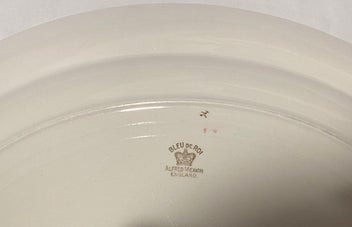 Listing 3 of 4 for SALE! Large Alfred Meakin Bleu de Roi Serving Platter - lovely