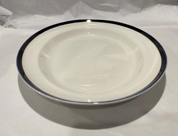 Listing 4 of 4 for SALE! Large Alfred Meakin Bleu de Roi Serving Platter - lovely