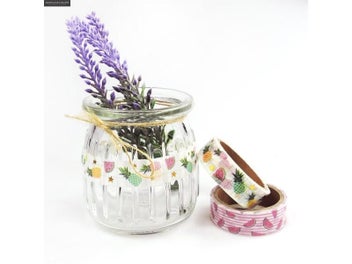 Listing 7 of 10 for 3Rolls/Set Washi Masking Tape Set Animal Fruits Paper Masking Tapes Japanese