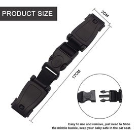 Listing 4 of 5 for Harness Chest Clip Safe Buckle Car Baby Safety Seat Strap Belt For Baby Kids
