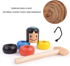 Listing 3 of 5 for Immortal Daruma Unbreakable Wooden Man Magic Toy Tricks Close Up Street Props