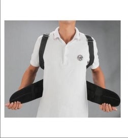 Listing 5 of 5 for Back Support Lumbar Posture Corrector Back Belt-L