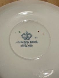 Listing 2 of 2 for Johnson Bros Vintage Saucer