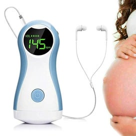 Listing 2 of 5 for Fetal Doppler Baby Monitor LCD Display Baby Heart Rate Monitor With Earphone