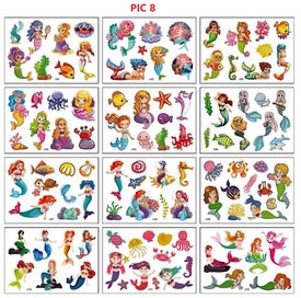 Listing 8 of 13 for Kids Boys Girls Party Waterproof Sticker Tattoos Temporary