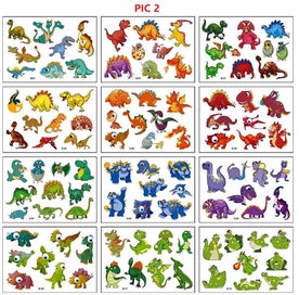 Listing 2 of 13 for Kids Boys Girls Party Waterproof Sticker Tattoos Temporary