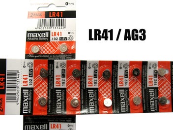 2 x Maxell LR41 /192 / AG3 / V3GA 1.5v Alkaline Button Cell Battery  Batteries