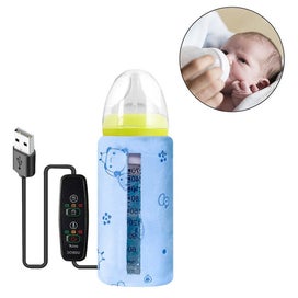 Listing 2 of 3 for USB Baby Feeding Bottle Bag Insulation Cover Heating Bottle Travel Milk Warmer