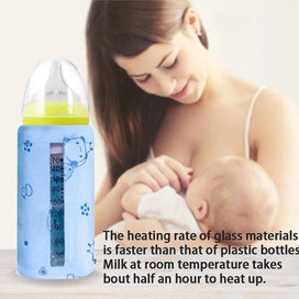Listing 3 of 3 for USB Baby Feeding Bottle Bag Insulation Cover Heating Bottle Travel Milk Warmer