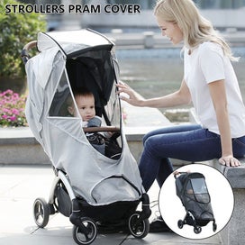 Listing 4 of 9 for Baby Stroller Mosquito Net Full Cover Babies Foldable Polyester Fine Mesh
