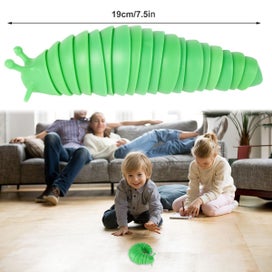 Listing 6 of 8 for Fidget Toy Adult Slug Articulated 3D Slug Relief Anti-Anxiety Sensory Toys