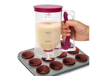 Listing 3 of 10 for 900ml Batter Flour Paste Dispenser For Cupcake Cookie Cake Muffins Measuring