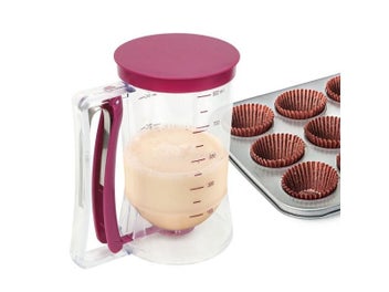 Listing 4 of 10 for 900ml Batter Flour Paste Dispenser For Cupcake Cookie Cake Muffins Measuring