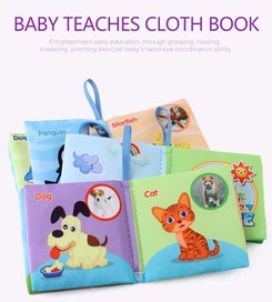 Listing 4 of 4 for Baby Educational Soft Cloth Book - Fruit