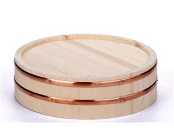 Listing 4 of 16 for Korean Food Japanese Style Copper Edge Basin Big Bowl Bucket Cuisine Bibimbap