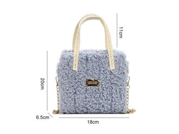 Listing 8 of 16 for DIY Handcraft Bag Making Materials Creative Weaving Bag Latch Hook Mesh Cloth